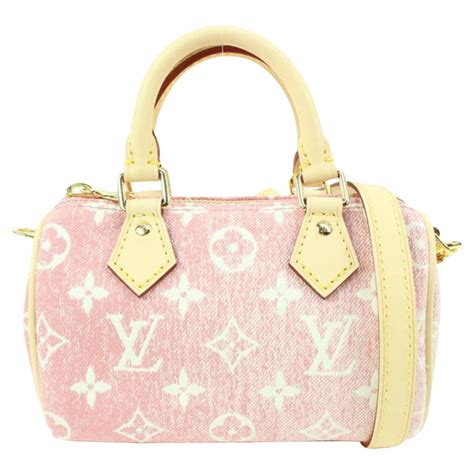 nano speedy pink denim
